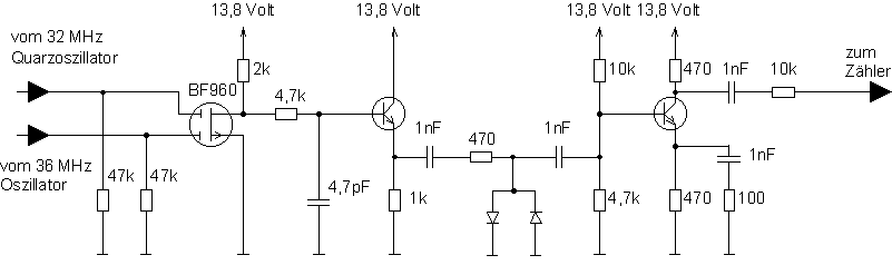 Circuit Diagram of the Pre-mixer